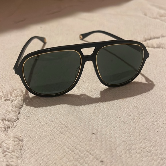 Gucci Aviator-Frame Acetate Sunglasses 1077S new in box - Picture 6 of 12